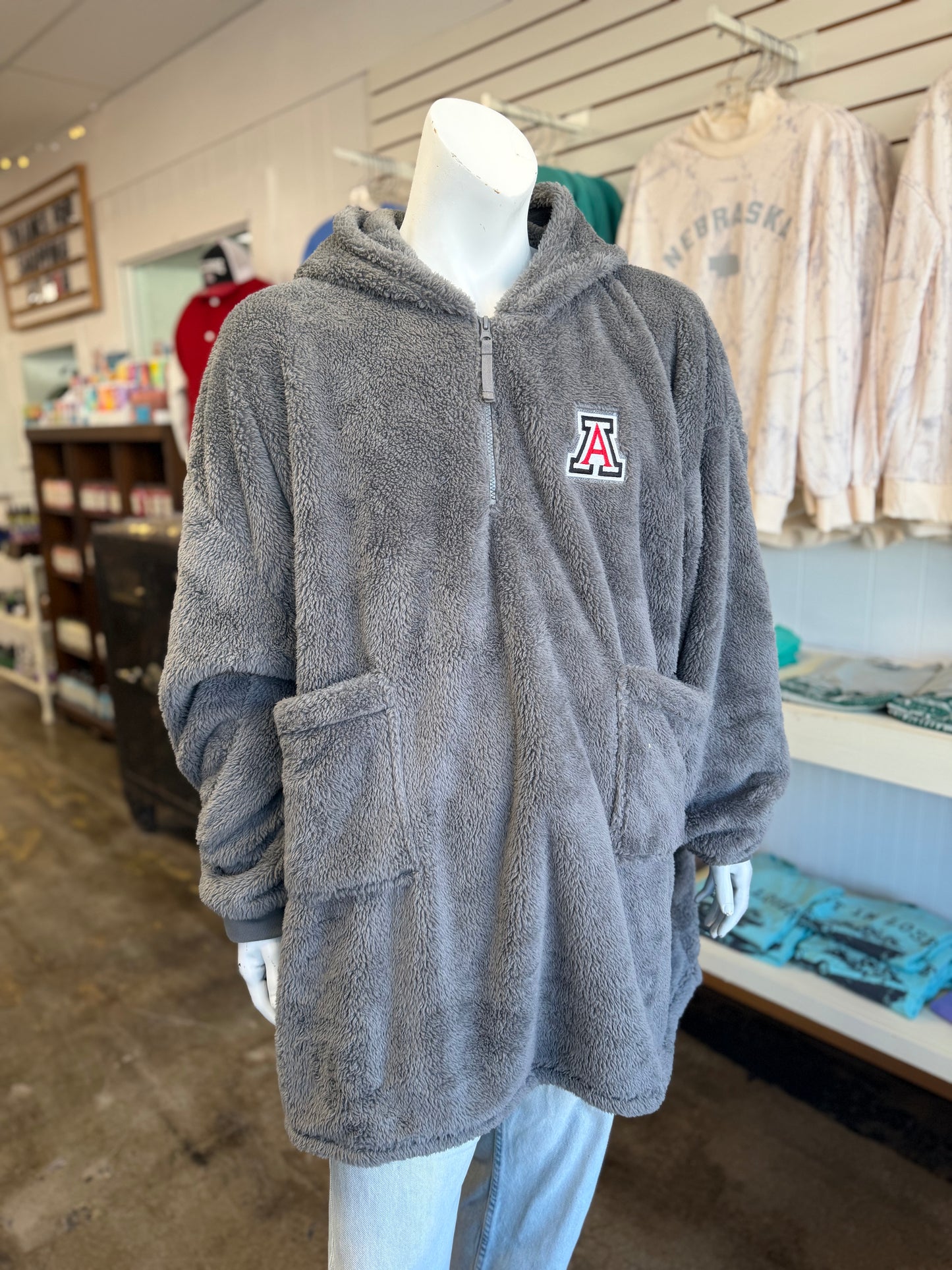 Auburn and Eagles Ponchos