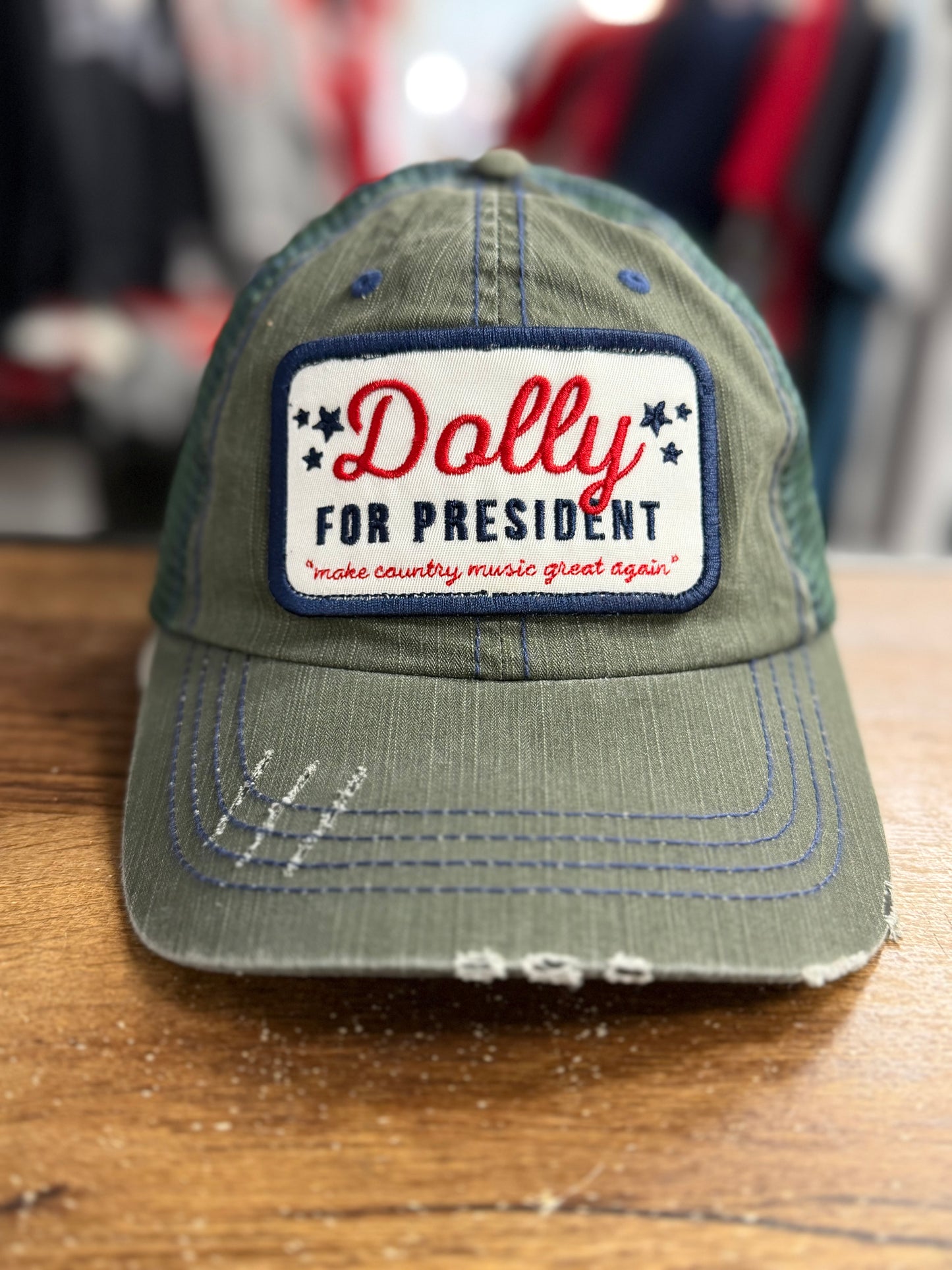 Dolly For President Hat