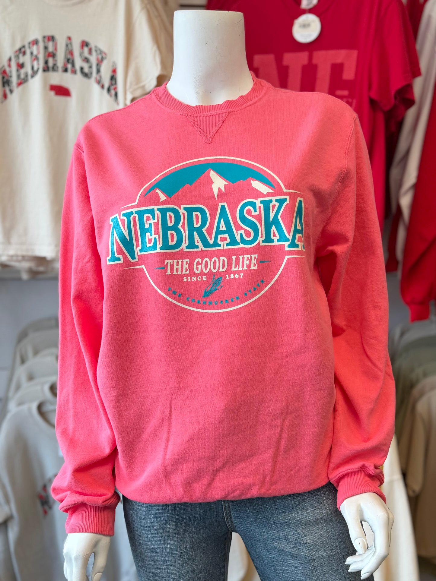 Busch NE GoodLife Design Crewneck