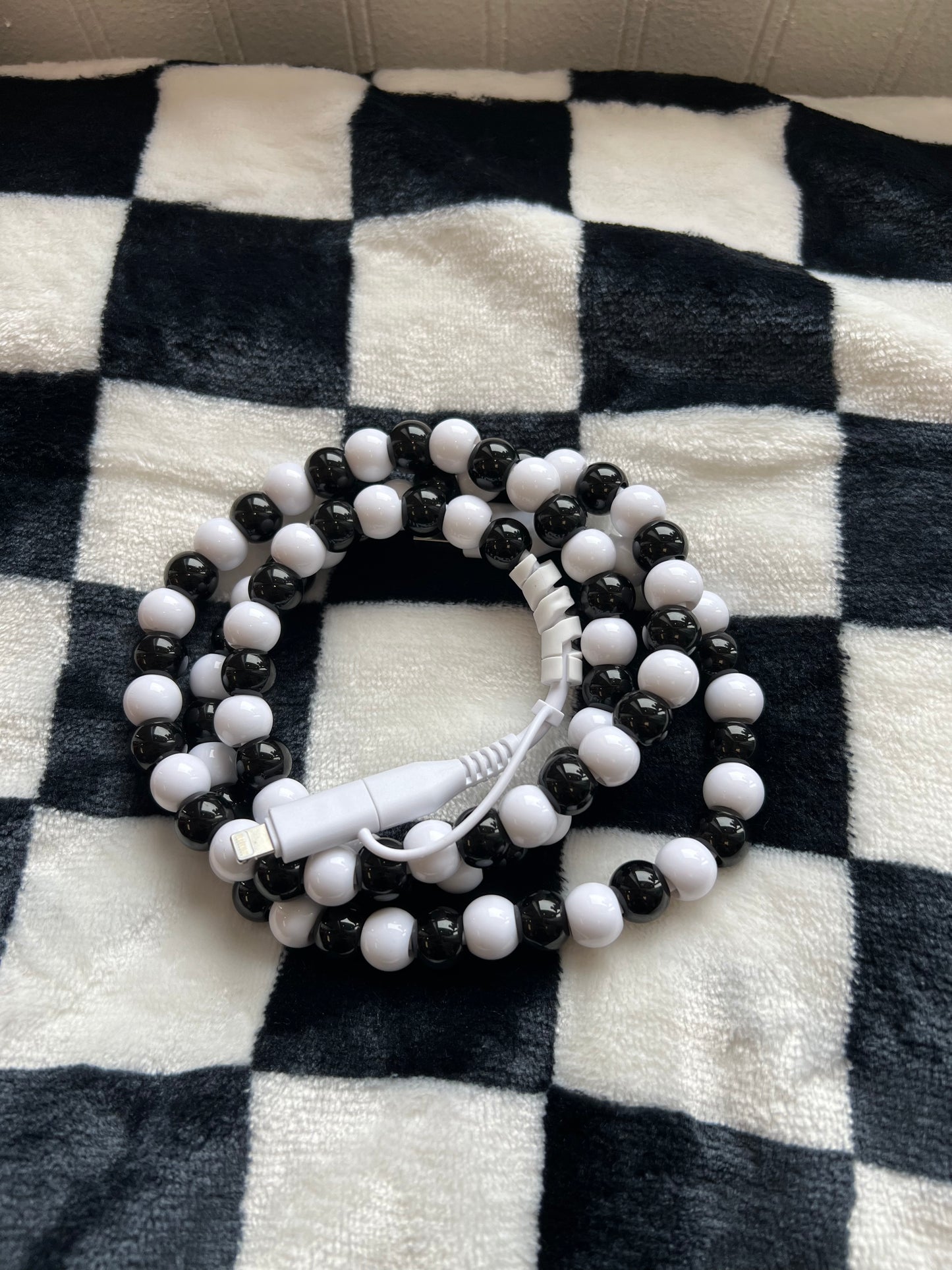 Beaded Dual Phone Charger