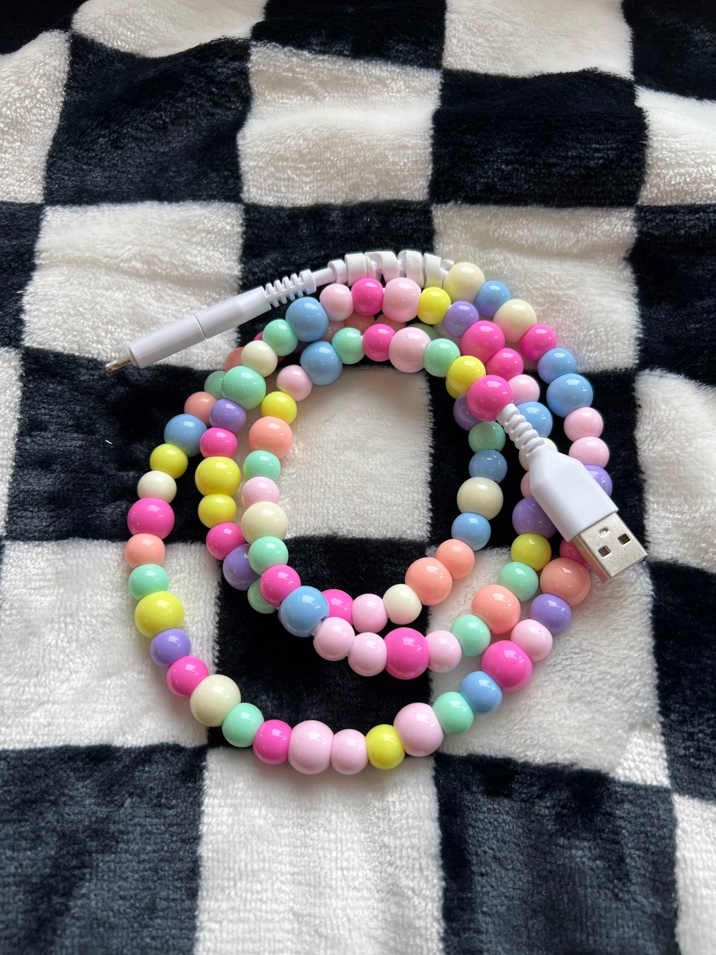 Beaded Dual Phone Charger