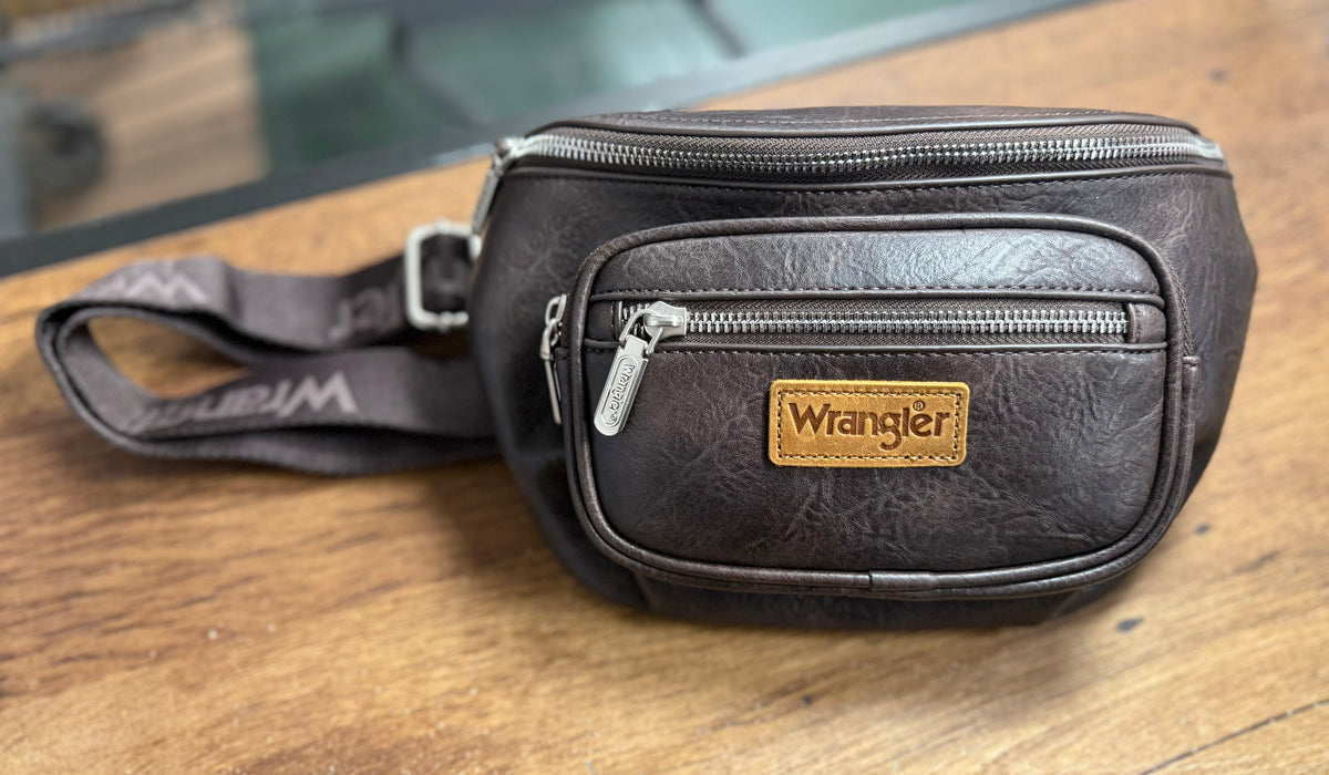 Wrangler Multi-Pocket Crossbody Bag