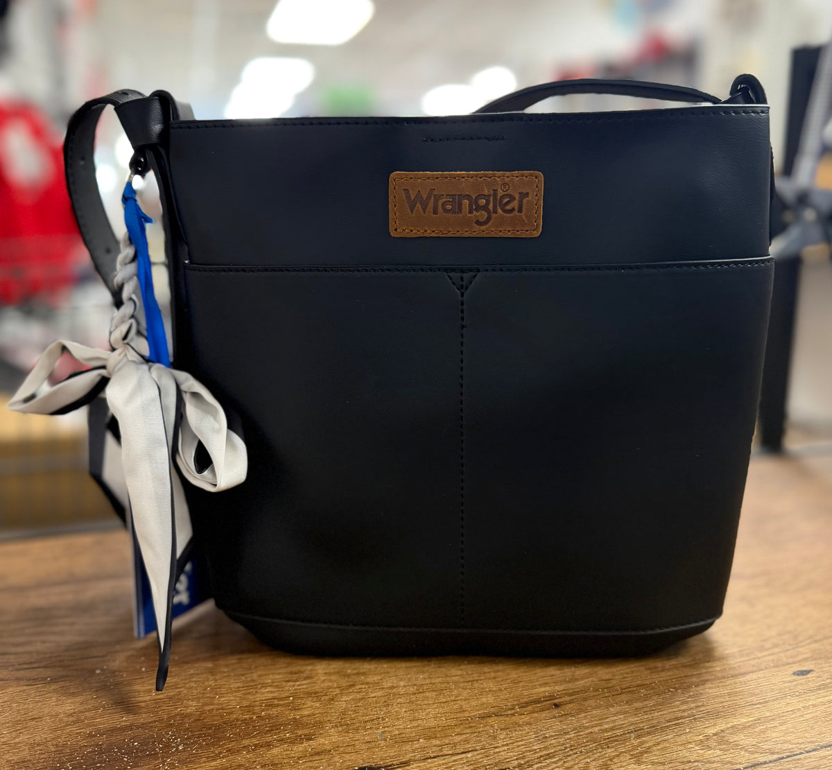 Wrangler Crossbody Purse With Scarf