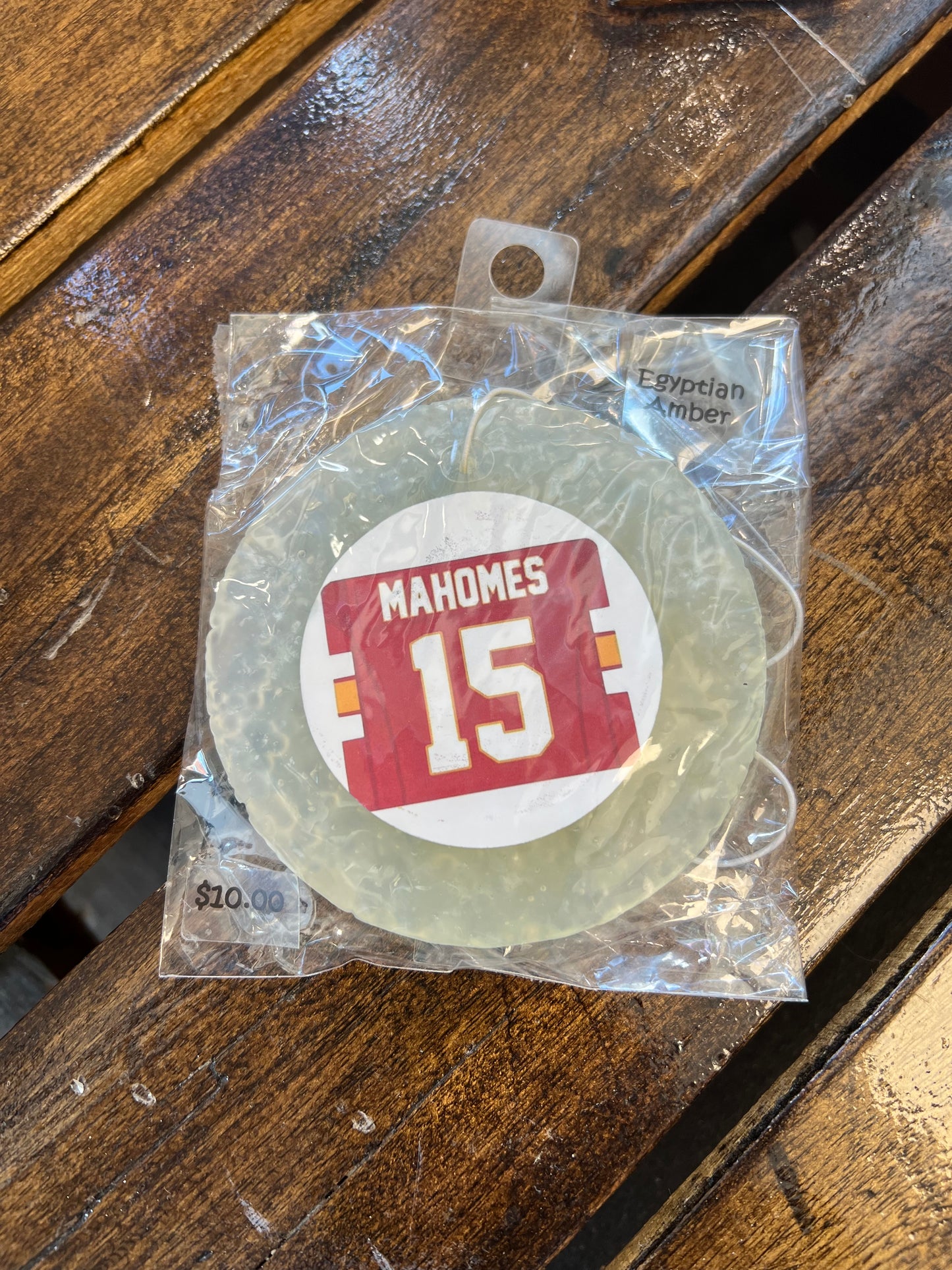 Mahomes Freshie - Egyptian Amber