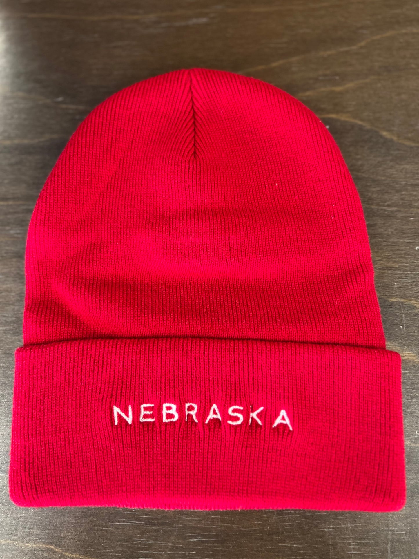 Nebraska Red Beanie