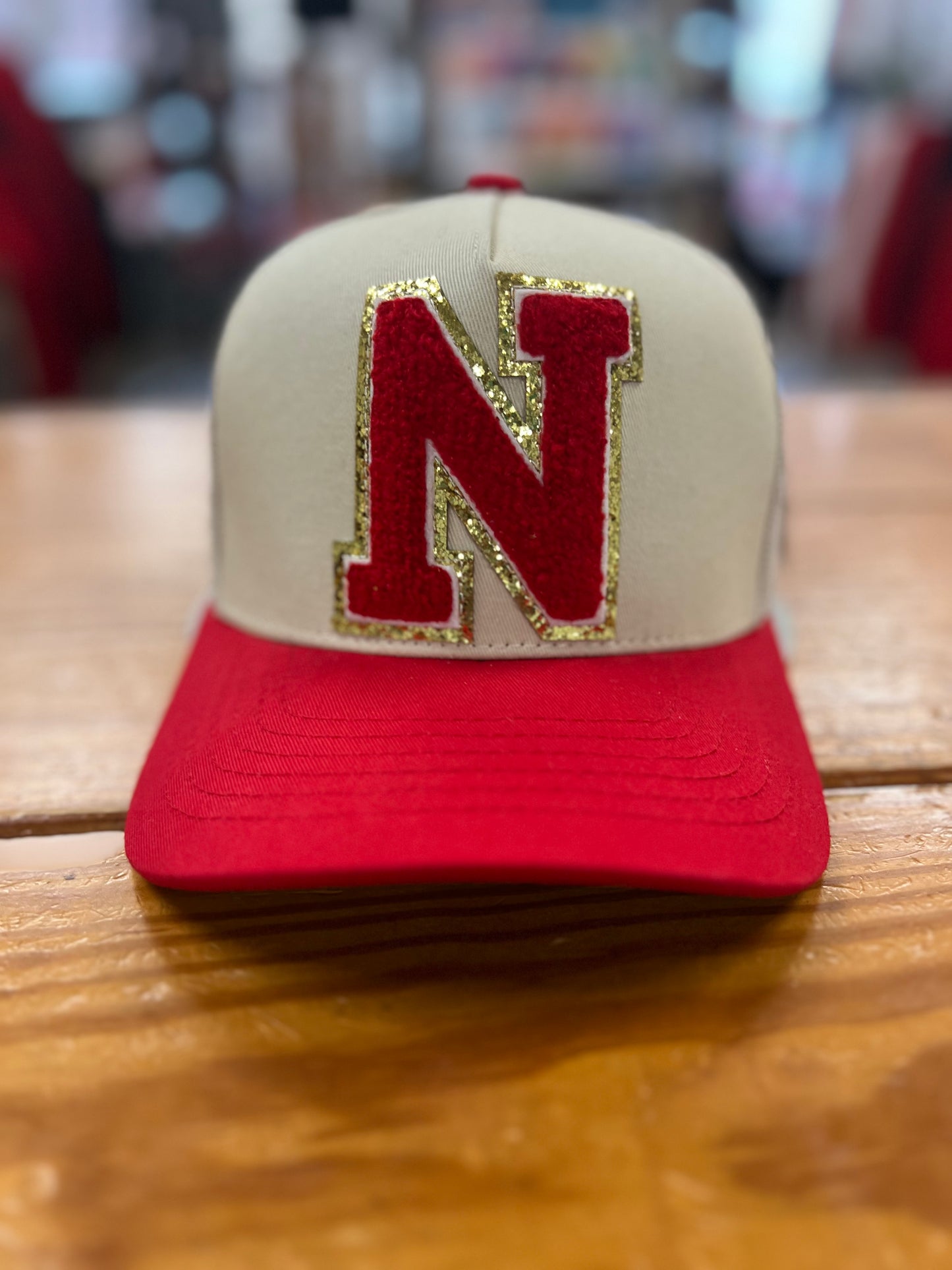 N Chenille Patch Cap