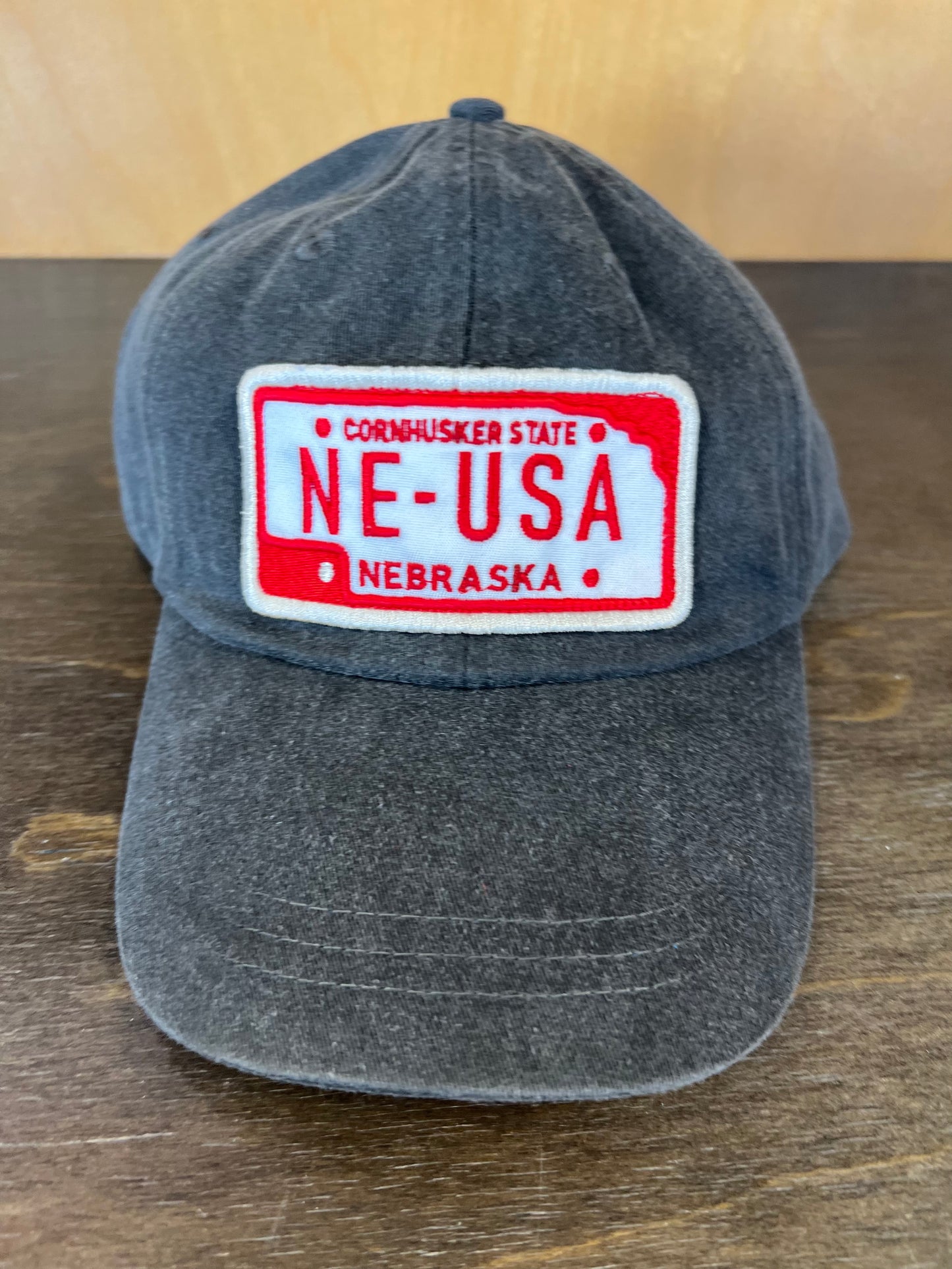 NE License Plate Hat