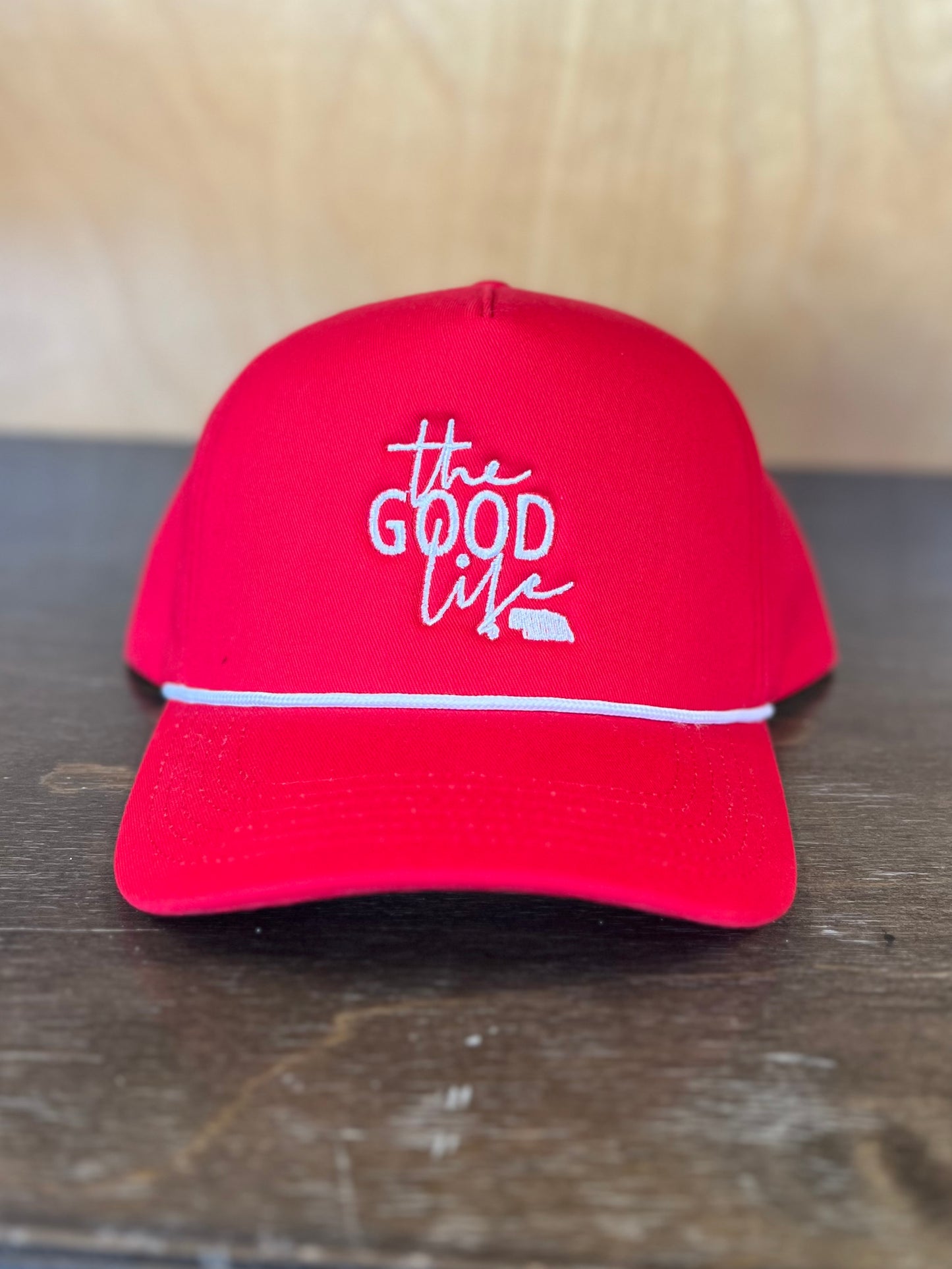 The Good Life Red Rope Hat