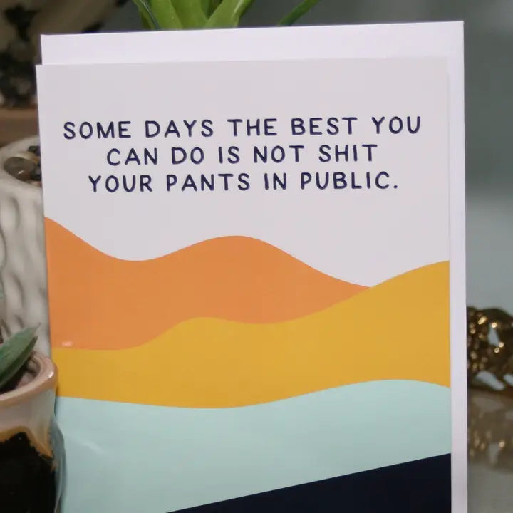 Shit Your Pants Card