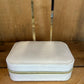 Large Travel Jewelry Case - Cream