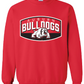 Auburn Retro Bulldog Crewneck