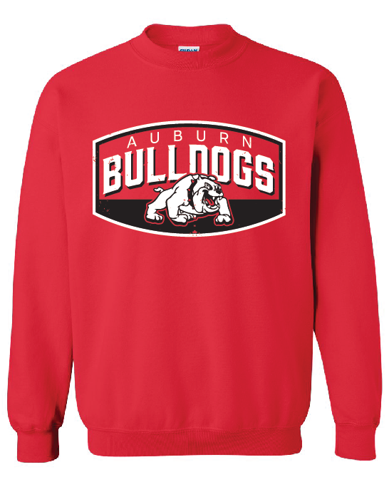 Auburn Retro Bulldog Crewneck