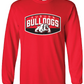 Auburn Retro Bulldog L/S Tee