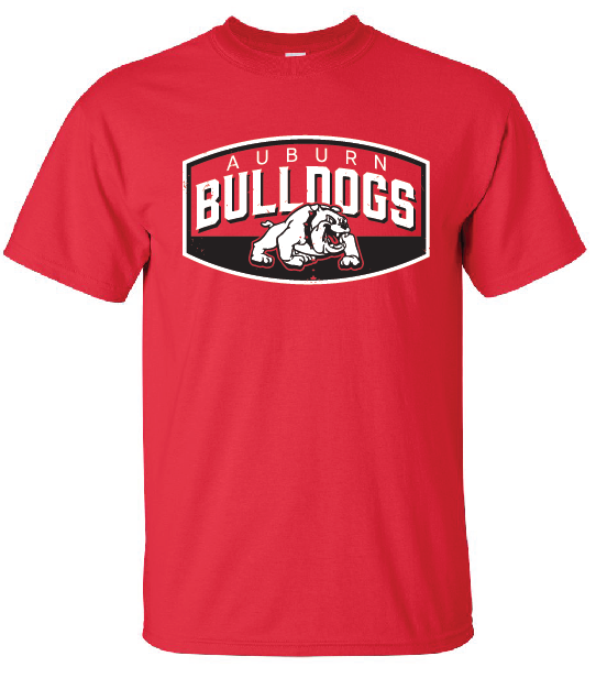 Auburn Retro Bulldog Tee
