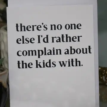 Complain card