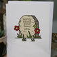 Dead Pet Card