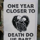 Death Do Us Part card