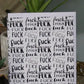 Fuck, Fuck card