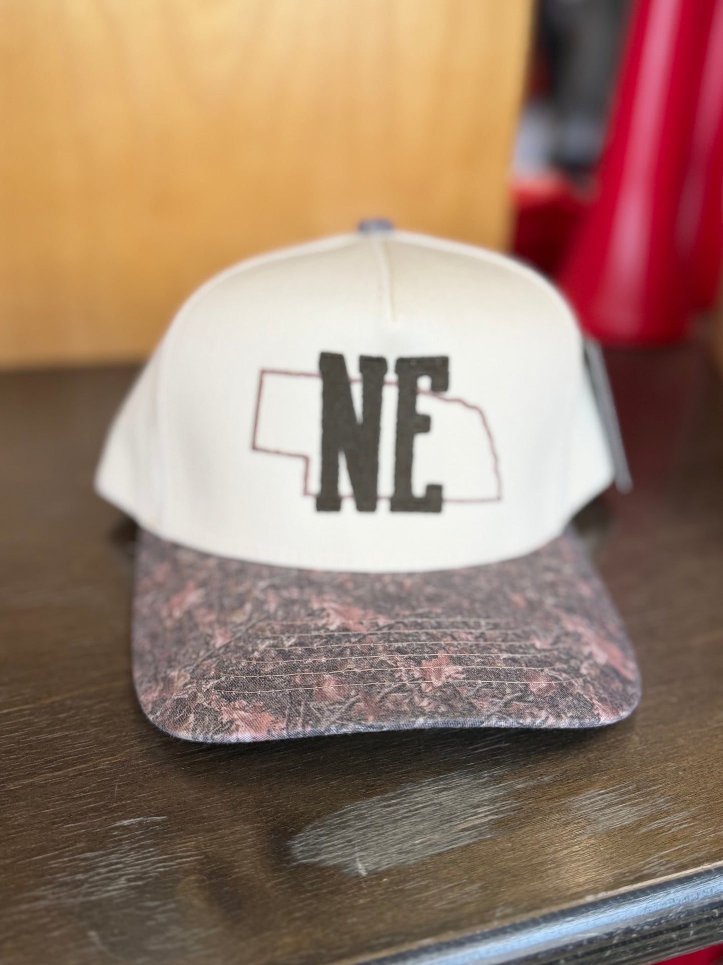 NE State Leopard CC Hat