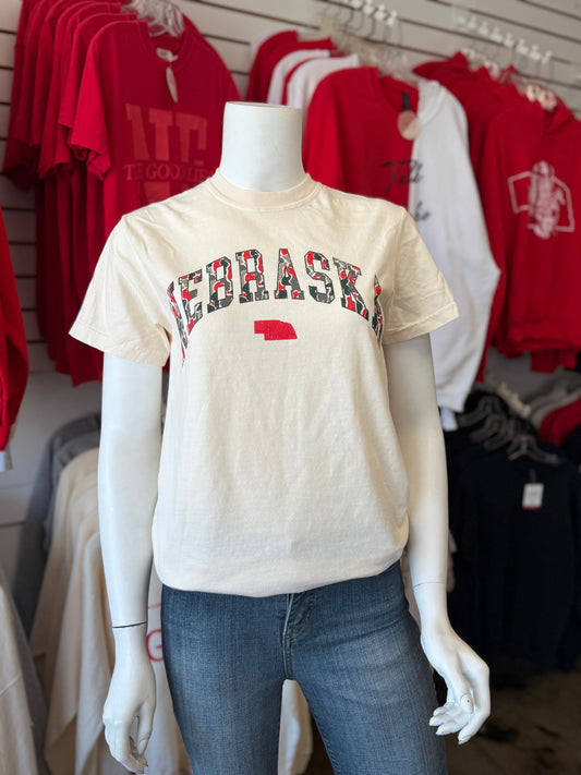 Nebraska Camo CC Tee