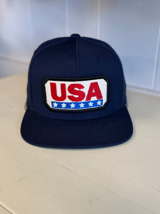 USA Navy Flat Bill Hat