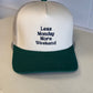 Less Monday More Weekend - CC Trucker Hat