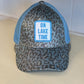 On Lake Time - Glitter Leopard CC Ponytail Hat
