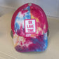 On Lake Time - Pink Tie Dye C.C. Ponytail Hat