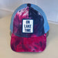 On Lake Time - Blue Tie Dye C.C. Ponytail Hat