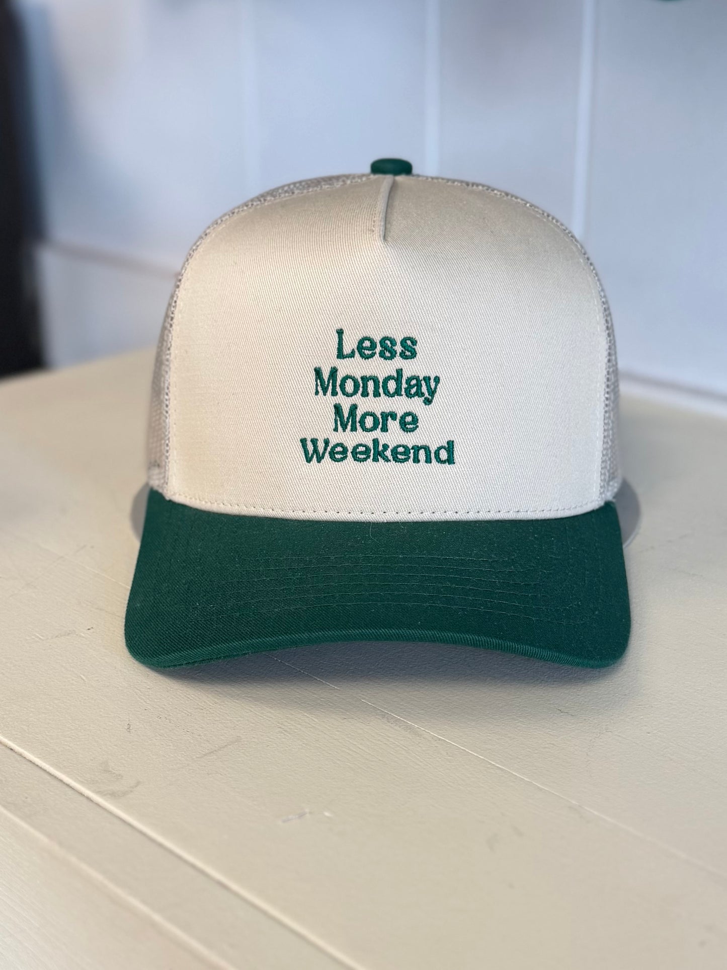 Less Monday More Weekend - CC Trucker Hat