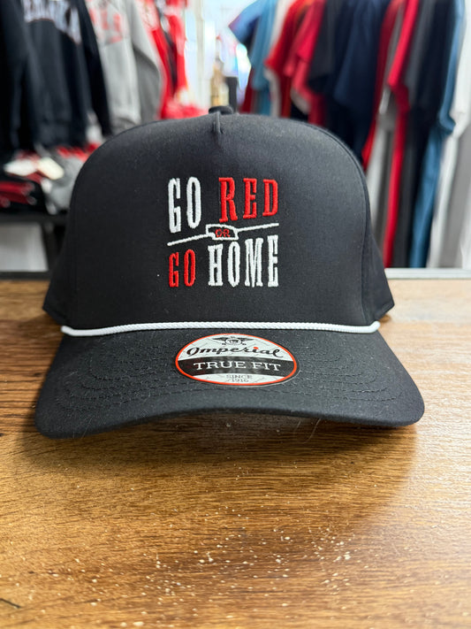 Go Red Or Go Home Rope Hat