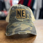 NE Leather Patch Camo CC Ponytail Hat