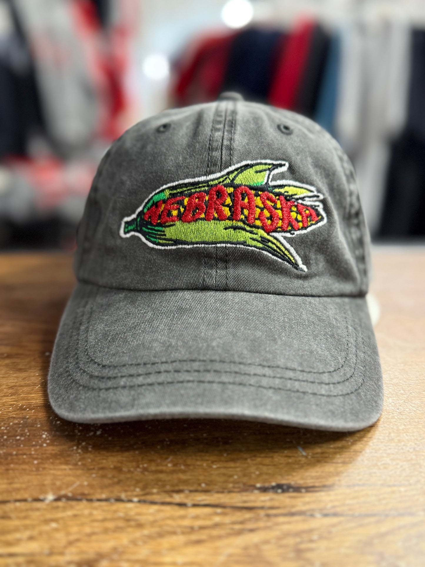 Glitter Nebraska Corn Cob Hat