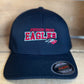 JB Eagles Slant Fitted Hat S/M