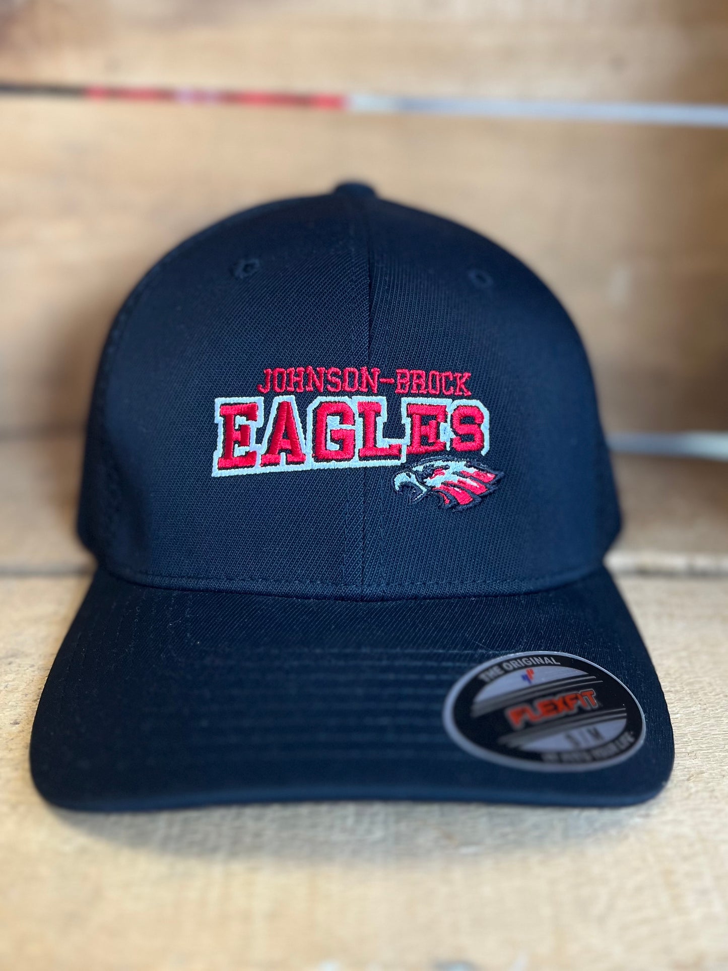 JB Eagles Slant Fitted Hat S/M