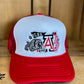 Auburn Collage Foam Trucker Hat - Red/White