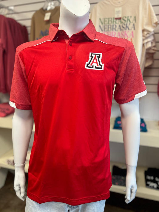 Embroidered Auburn Polo Short Sleeve Shirt