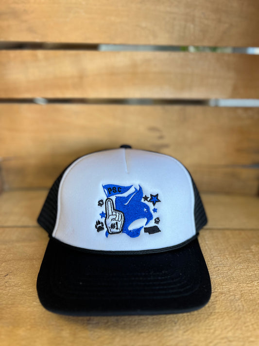 PSC Collage Foam Trucker Hat - Black/White