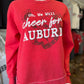 We Will Cheer For Auburn - V-Neck Crew