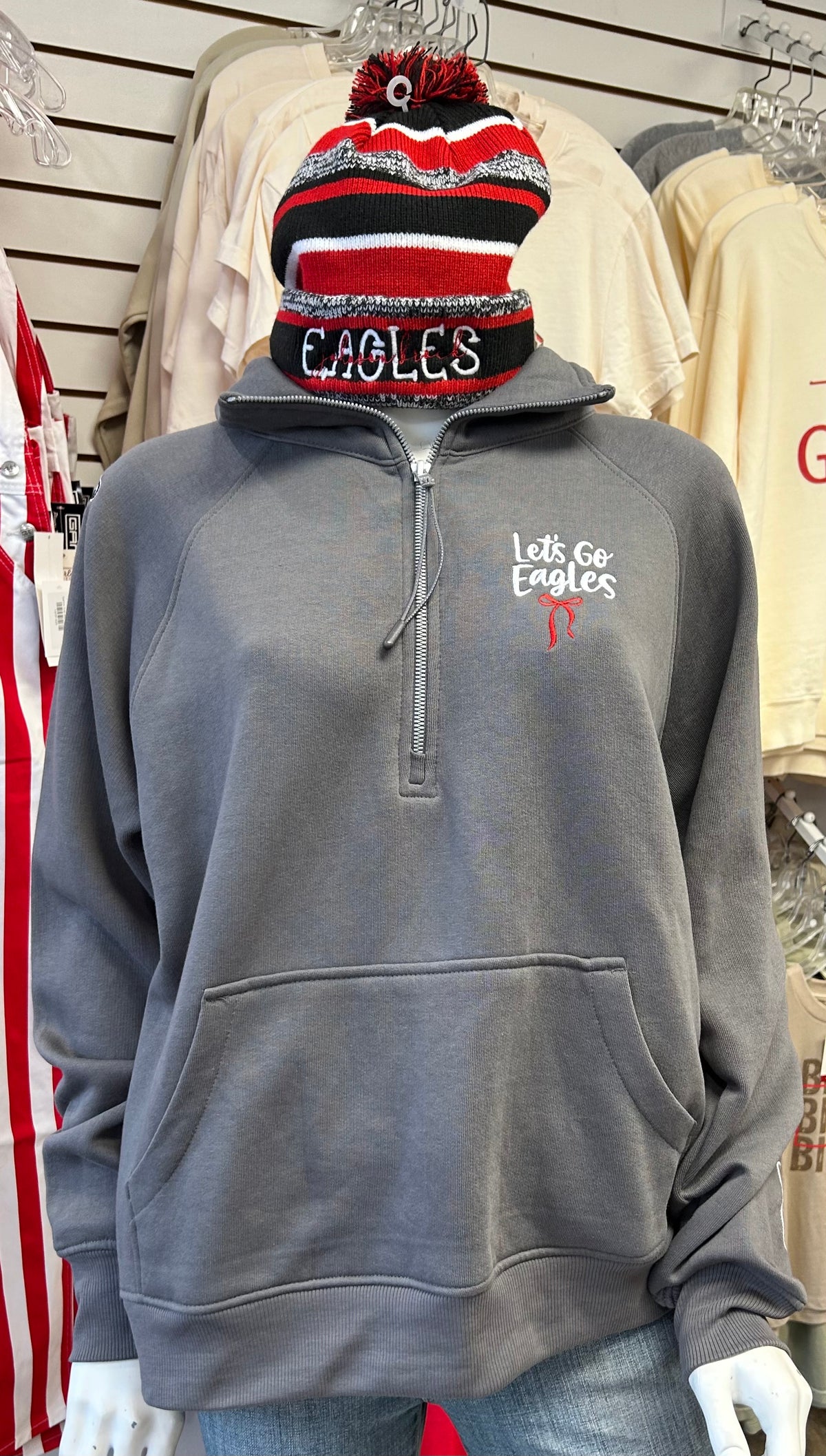 Cute Eagles Enza Qtr Zip