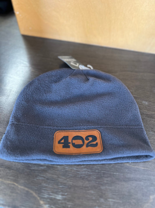402 Leather Patch Dri-Duck Beanie