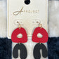 Geometric Shape Game Day Earrings