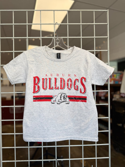 Bulldogs Retro Youth Gildan Tee