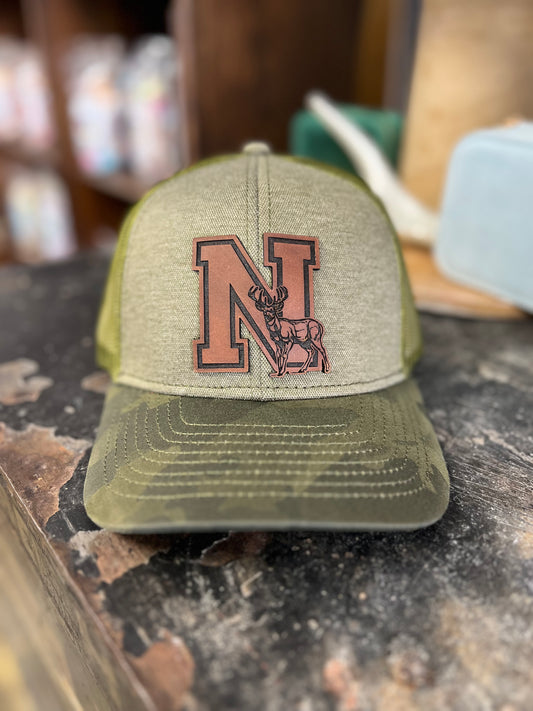 Nebraska Deer Hunter Camo Trucker Hat