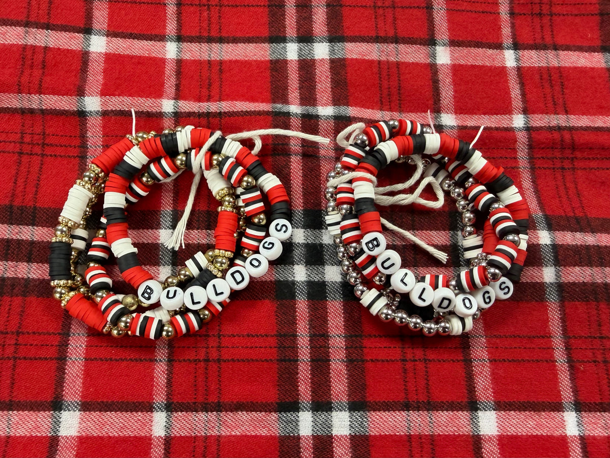 Bulldog Stack Bracelets