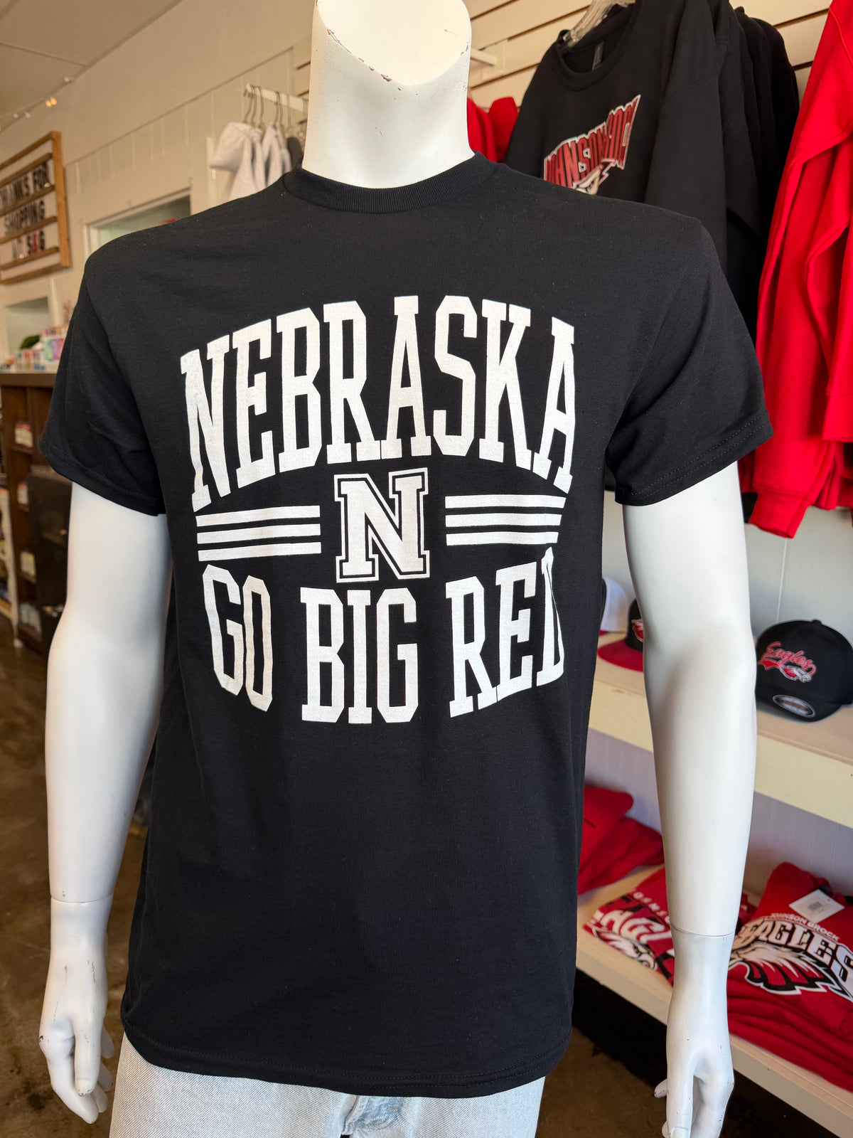 Nebraska Bold Design Tee  - Youth