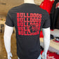 Bulldogs x 5 B&C Tee