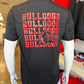 Bulldogs x 5 Adidas Tee