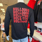 Bulldogs x 5 L/S Gildan Tee