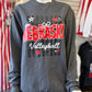Cute NE Volleyball Port & Co. Crewneck